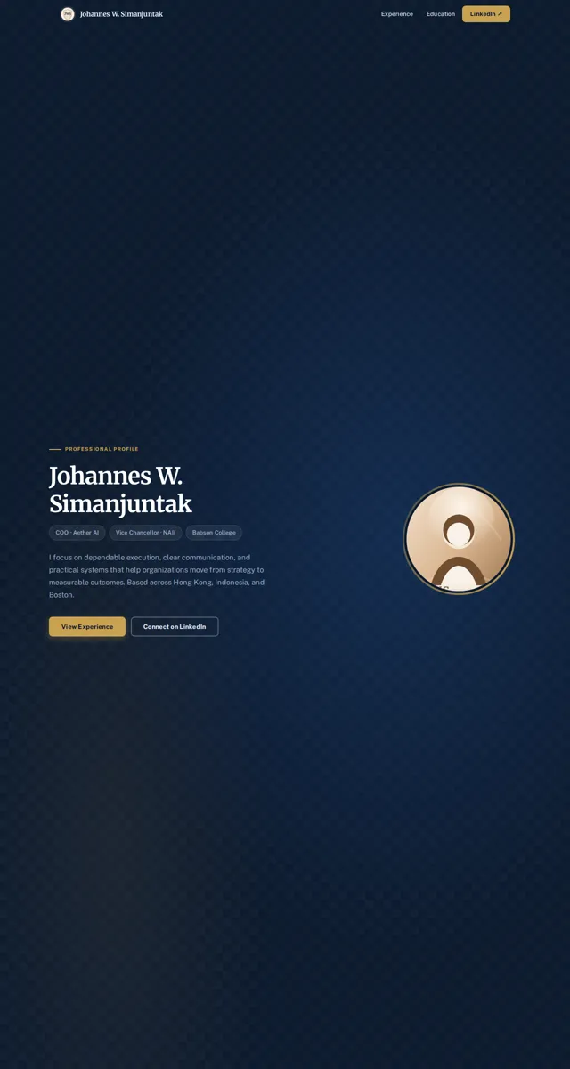 Johannes's website