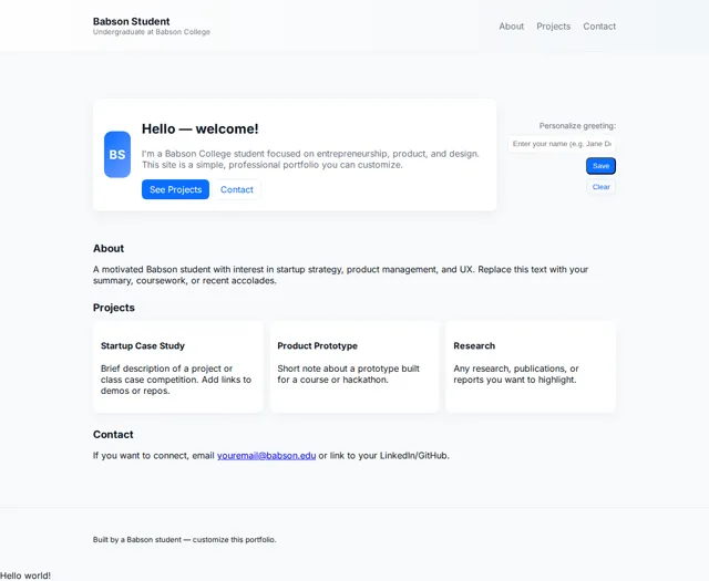 Sumair's website